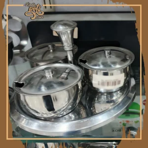 Metal Serving Bowl Set