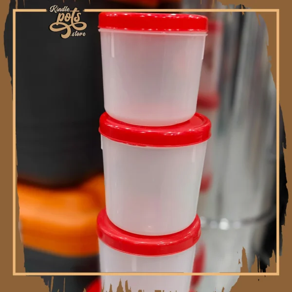 Plastic Storage Jars
